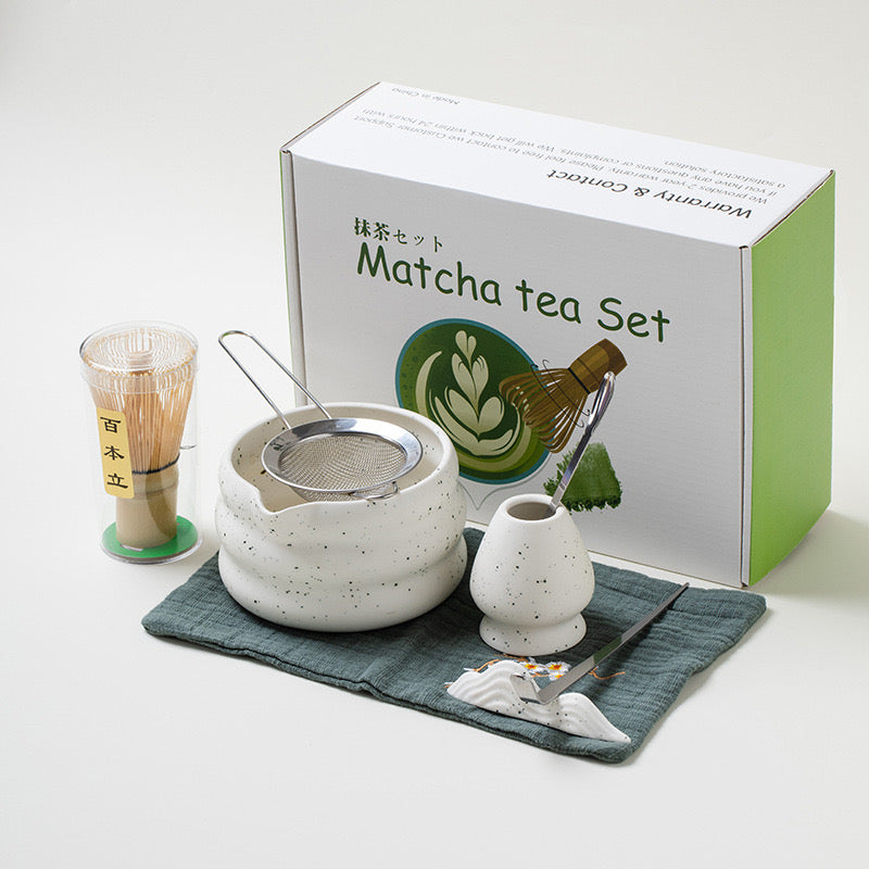 Ivory Haven Matcha Set