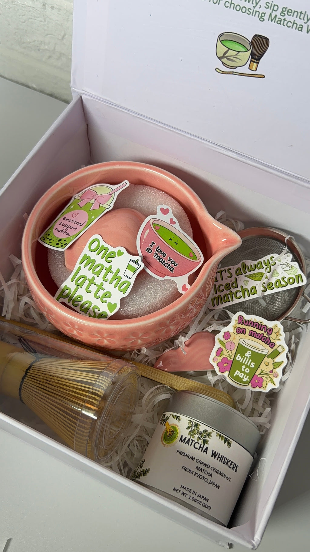 Whiskers Matcha Love Box