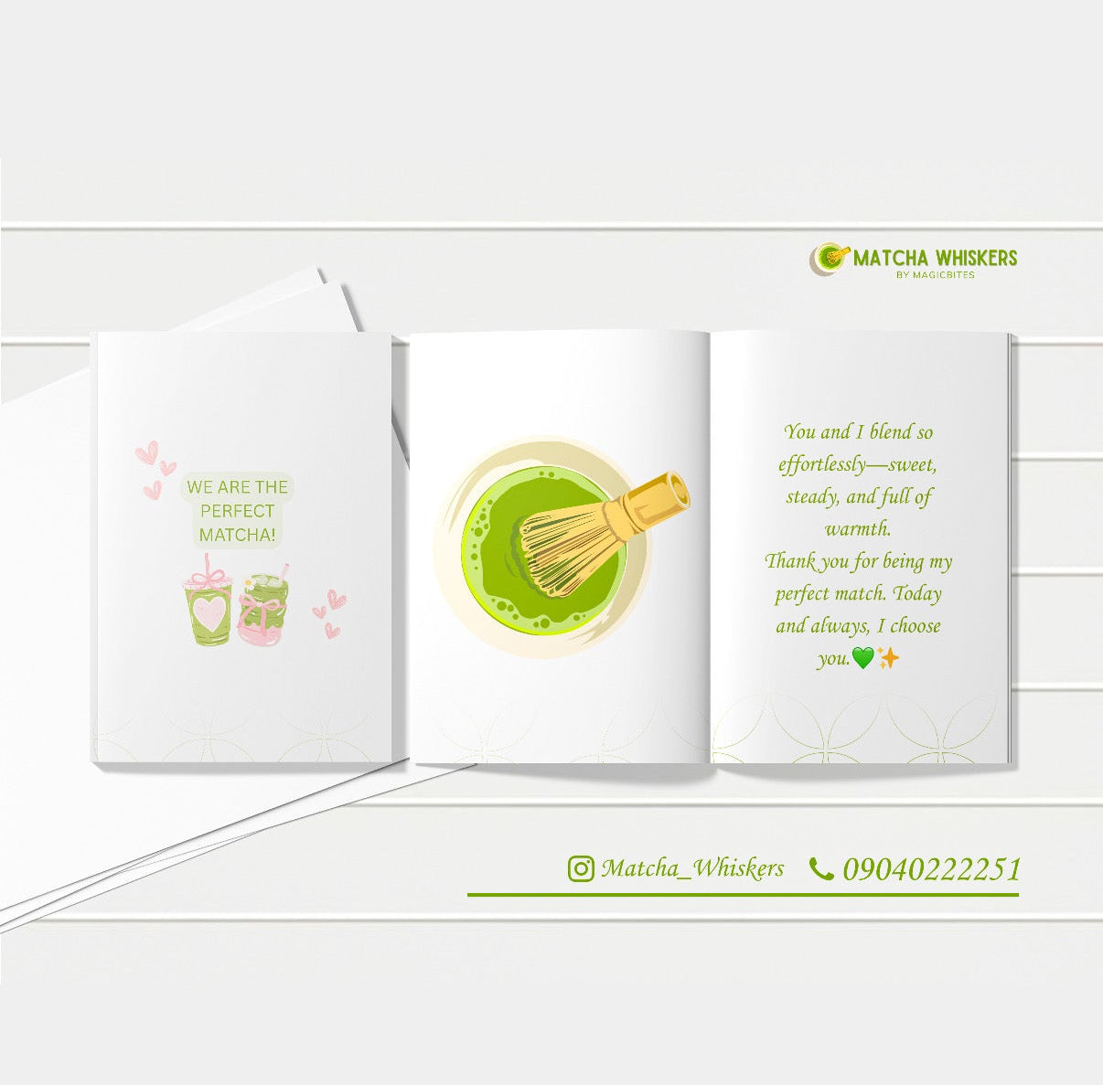 Matcha Wish Cards